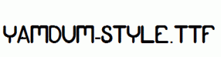 Yamdum-style.ttf