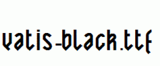 Yatis-black.ttf
