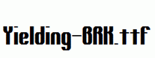 Yielding-BRK.ttf