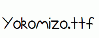 Yokomizo.ttf