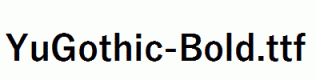 YuGothic-Bold.ttf