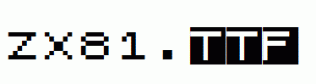ZX81.ttf