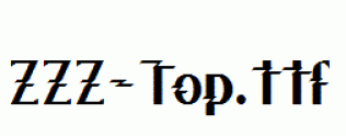 ZZZ-Top.ttf