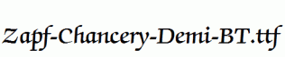 Zapf-Chancery-Demi-BT.ttf