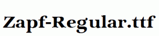 Zapf-Regular.ttf