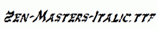 Zen-Masters-Italic.ttf