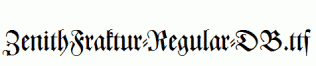 ZenithFraktur-Regular-DB.ttf