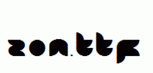 Zon.ttf