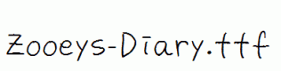 Zooeys-Diary.ttf