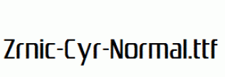 Zrnic-Cyr-Normal.ttf