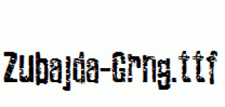 Zubajda-Grng.ttf