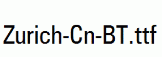 Zurich-Cn-BT.ttf