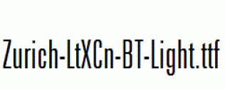 Zurich-LtXCn-BT-Light.ttf
