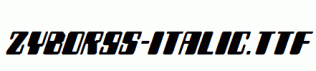 Zyborgs-Italic.ttf