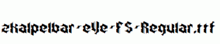zkalpelbar-eYe-FS-Regular.ttf