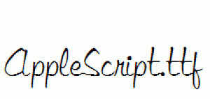 AppleScript.ttf