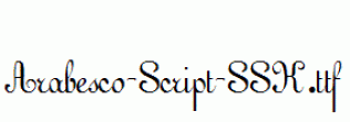 Arabesco-Script-SSK.ttf