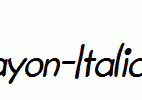 Crayon-Italic.ttf