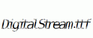 DigitalStream.ttf
