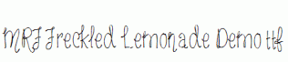 MRF-Freckled-Lemonade-Demo.ttf