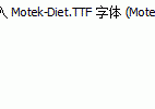 Motek-Diet.ttf