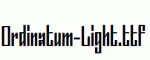 Ordinatum-Light.ttf