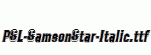 PSL-SamsonStar-Italic.ttf