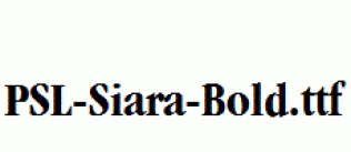 PSL-Siara-Bold.ttf