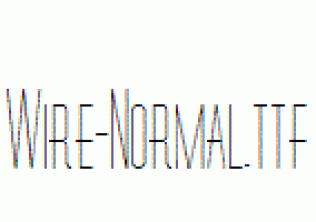 Wire-Normal.ttf
