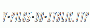 Y-Files-3D-Italic.ttf