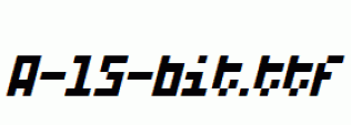 A-15-bit.ttf