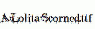 A-Lolita-Scorned.ttf