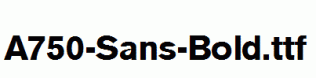 A750-Sans-Bold.ttf