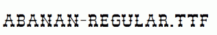 ABANAN-Regular.ttf
