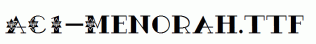 AC1-Menorah.ttf