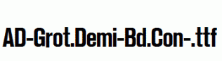 AD-Grot.Demi-Bd.Con-.ttf
