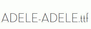 ADELE-ADELE.ttf