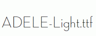 ADELE-Light.ttf