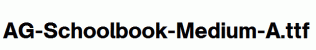 AG-Schoolbook-Medium-A.ttf