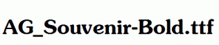 AG_Souvenir-Bold.ttf