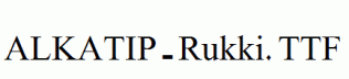 ALKATIP-Rukki.ttf