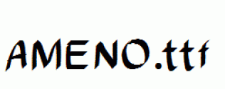AMENO.ttf