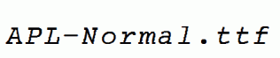 APL-Normal.ttf