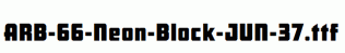 ARB-66-Neon-Block-JUN-37.ttf