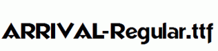 ARRIVAL-Regular.ttf