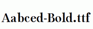 Aabced-Bold.ttf