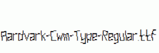 Aardvark-Cwm-Type-Regular.ttf