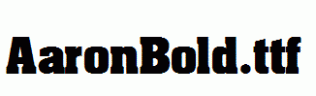 AaronBold.ttf