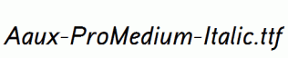 Aaux-ProMedium-Italic.ttf