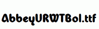 AbbeyURWTBol.ttf